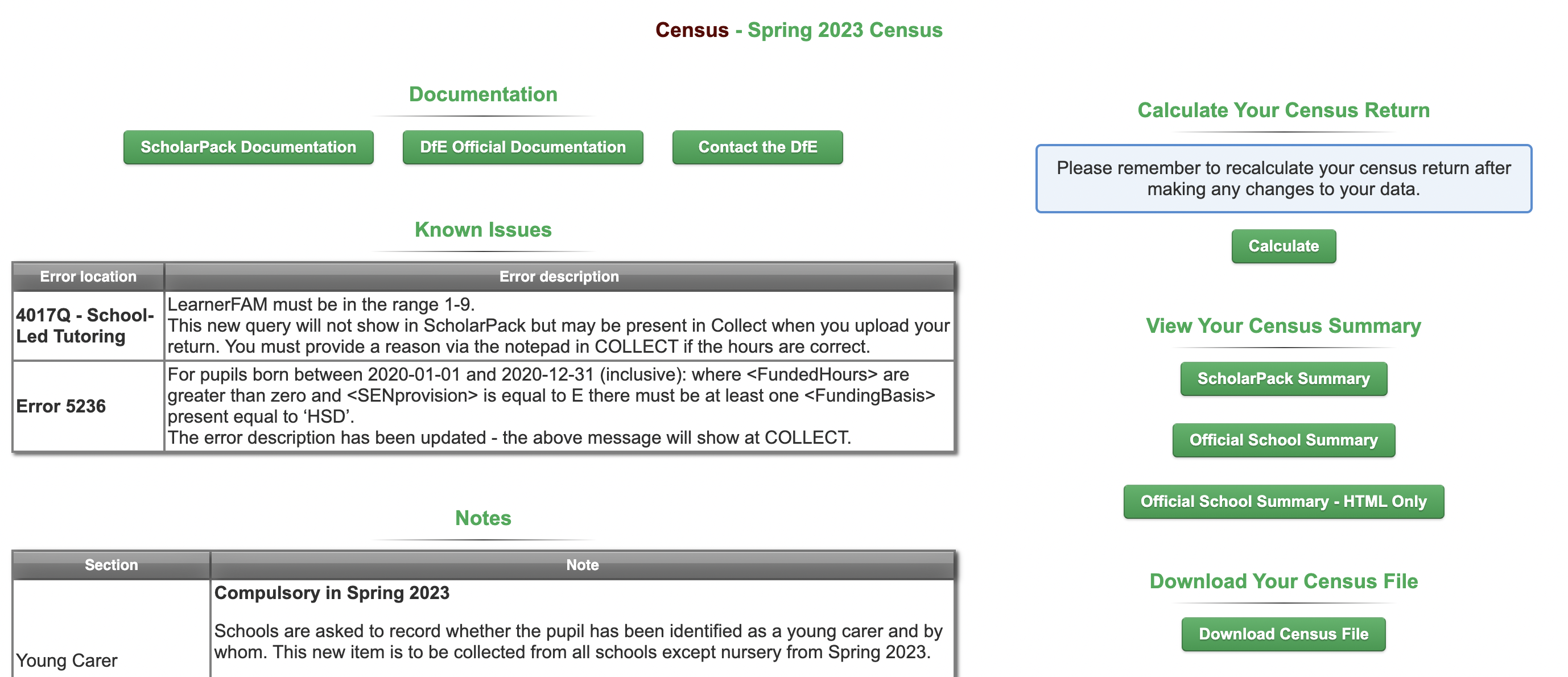 New Student Packet Spring 2023